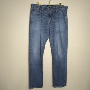 Lucky Brand 410 Athletic Straight Leg Jeans Mens Size 33/34 Blue